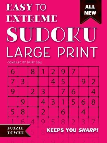 Sudoku Large Print Pink