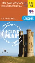 Explorer Active OL 45 The Cotswolds