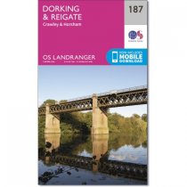 Landranger 187 Dorking, Reigate & Crawley