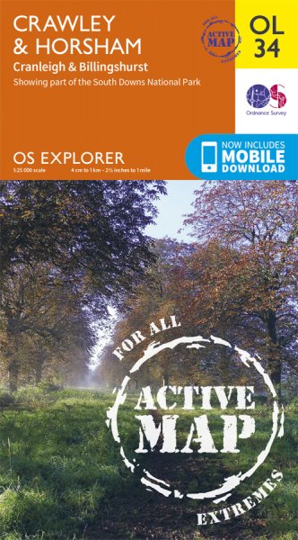 Explorer Active OL 34 Crawley & Horsham