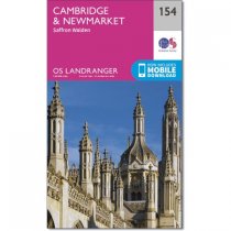 Landranger 154 Cambridge, Newmarket & Saffron Walden