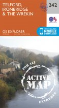 Explorer Active 242 Telford, Ironbridge & the Wrekin