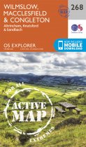 Explorer Active 268 Wilmslow, Macclesfield & Congleton