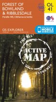 Explorer Active OL 41 Forest of Bowland & Ribblesdale