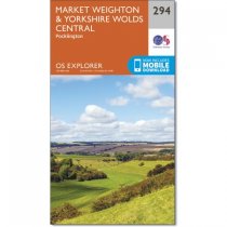 Explorer 294 Market Weighton & Yorkshire Wolds Central