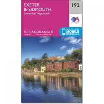 Landranger 192 Exeter & Sidmouth, Exmouth & Teignmouth