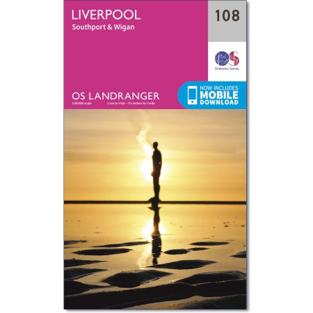 Landranger 108 Liverpool, Southport & Wigan