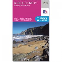 Landranger 190 Bude & Clovelly, Boscastle & Holsworthy