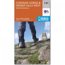 Explorer 141 Cheddar Gorge & Mendip Hills West