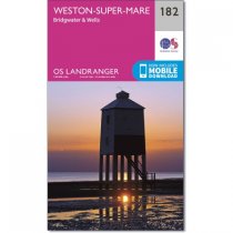 Landranger 182 Weston-super-Mare, Bridgwater & Wells