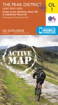 Explorer Active OL 01 the Peak District, Dark Peak Area