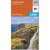 Explorer 102 Land's End, Penzance & St Ives