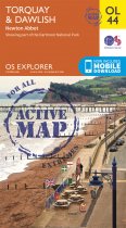 Explorer Active OL 44 Torquay & Dawlish, Newton Abbot