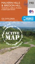 Explorer Active 190 Malvern Hills & Bredon Hill