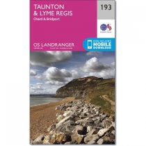 Landranger 193 Taunton & Lyme Regis, Chard & Bridport