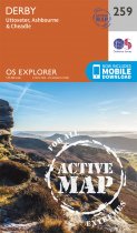 Explorer Active 259 Derby, Uttoxeter, Ashbrne. & Cheadle