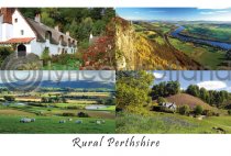 Rural Perthshire Composite Postcard (H A6 LY)