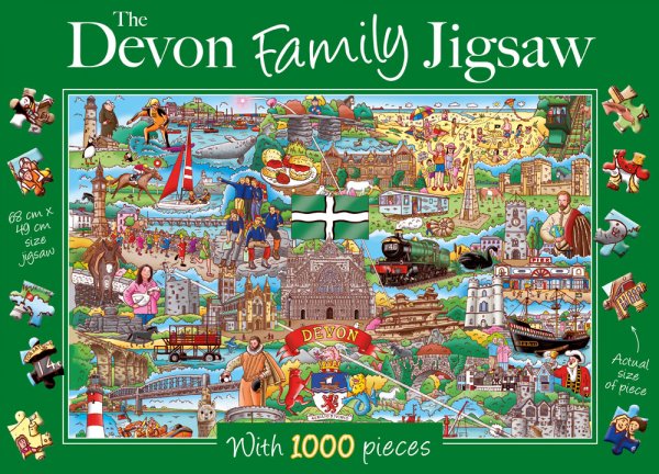 Jigsaw Devon Family 1000pc