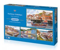 Jigsaw Harbour Holidays 4 x 500pc