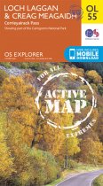 Explorer Active OL 55 Loch Laggan & Creag Meagaidh