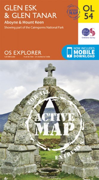 Explorer Active OL 54 Glen Esk & Glen Tanar