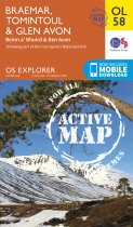 Explorer Active OL 58 Braemar, Tomintoul & Glen Avon