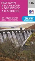 Landranger 136 Newtown & Llanidloes