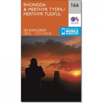 Explorer 166 Rhondda & Merthyr Tydfil