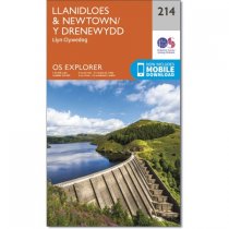 Explorer 214 Llanidloes & Newtown - Y Drenewydd