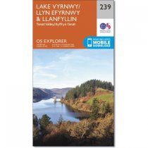 Explorer 239 Lake Vyrnwy & Llanfyllin, Tanat Valley