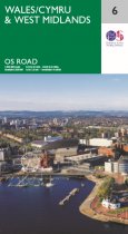 OS Road 6 Wales & West Midlands