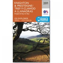 Explorer 201 Knighton & Presteigne Tref-y-clawdd