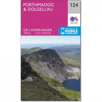 Landranger Active 124 Porthmadog & Dolgellau