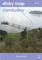 Dinky Map Llandudno & Great Orme (Waterproof)