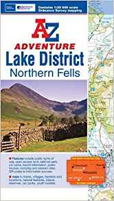 Lake District Northern Fells Adventure Atlas