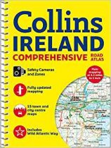 Comprehensive Road Atlas Ireland A4 Spiral