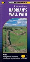 XT40 National Trail Map Hadrians Wall Path