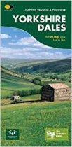 Cycle Touring Map Yorkshire Dales For Cyclists