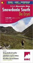 British Mountains Map Snowdonia South