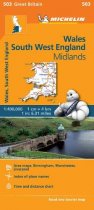 South West England & Wales 503 Map