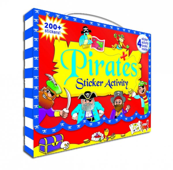 Pirates Sticker Activity Carry Case