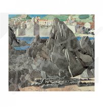 Mackintosh Rock Textile Greetings Card