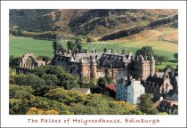 Palace of Holyroodhouse & Holyrood Park, Edinburgh Postcard (H S