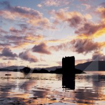 Castle Stalker, Appin, Argyll 2 Greetings Card (CB)