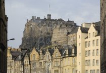 Edinburgh Castle & Grassmarket, Edinburgh Postcard (H Std CB)