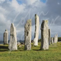 Calanais Standing Stones, Lewis 2 Greetings Card (CB)