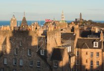 Old Town Skyline, Edinburgh Postcard (H Std CB)