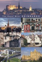 Royal Mile Comp, Edinburgh Postcard (V Std CB)