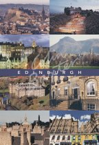 Edinburgh City Comp, Edinburgh Postcard (V Std CB)