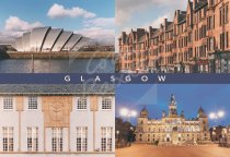 Glasgow City Comp, Glasgow Postcard (H Std CB)